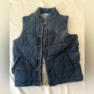 Polo Ralph Lauren Black Quilted Puffer Vest - XLT Tall